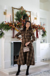Ashen Plaid Dress