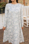 Your Favorite Dress - Gray Floral
