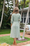 Amalfi Stripe Swim Dress