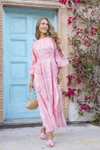 Rosy Riviera Dress