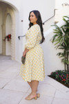 The Sunlit Petal Dress