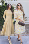 The Sunlit Petal Dress