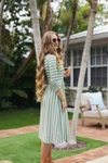 Amalfi Stripe Swim Dress