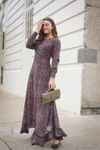 The Crimson Petal Dress