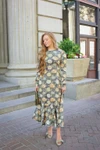 The Amber Glow Dress