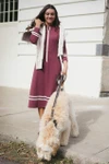 The Courtside Dress - Burgundy