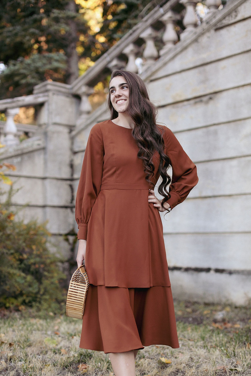 Oeps Expliciet beu Autumn in Amsterdam Dress | Modest Dresses