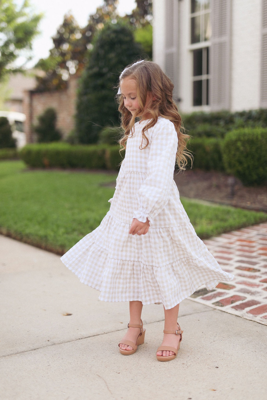 Raindrops in Spring Dress for Girls Girl's Dresses