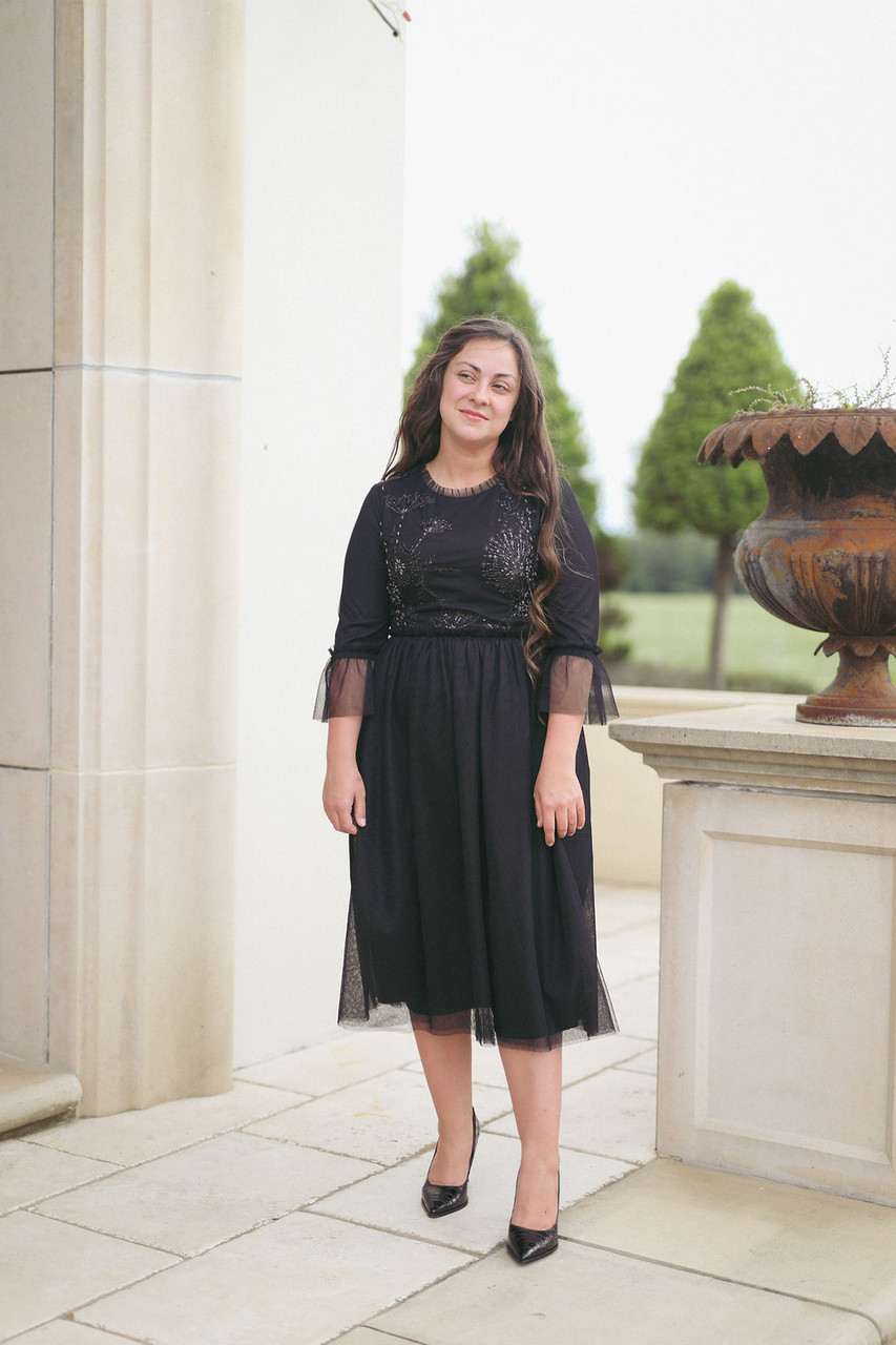 Counting the stars dress modest dresses for women