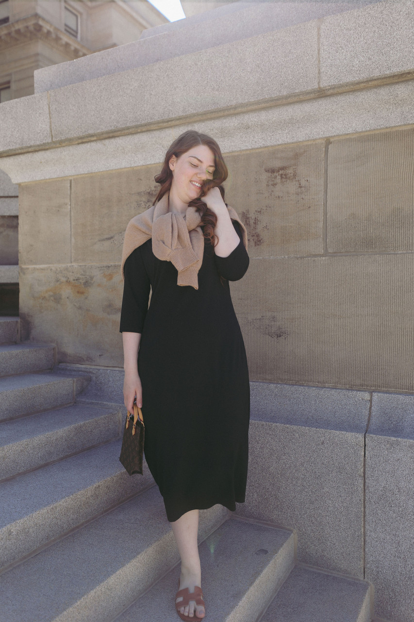 New Beginnings Dress Nursing Friendly Modest Dresses