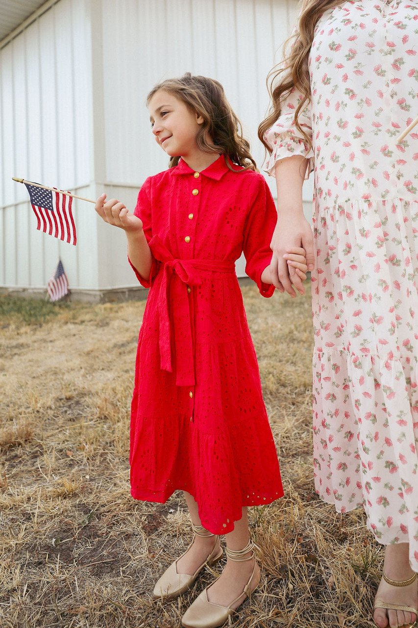 Strawberry Fields Dress for Girls | Girls Dress