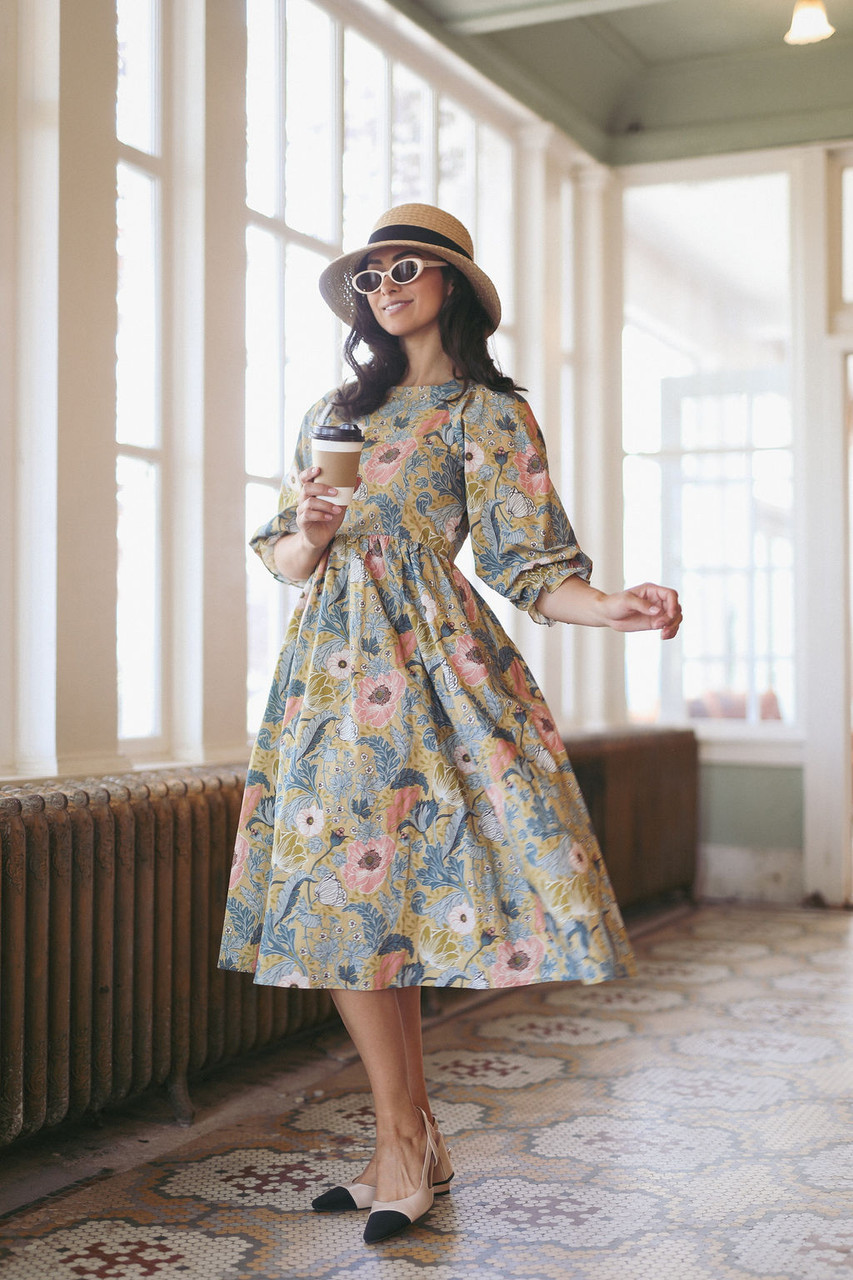 fall modest dresses Hues of the Horizon Dress Small You will be looking for every excuse to wear this wonderful piece Modest Prom Dresses: Modern Styles