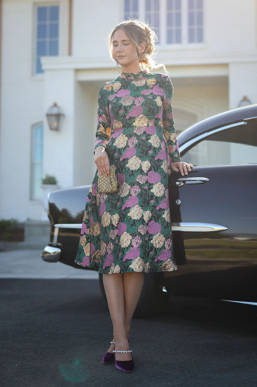 Mistletoe Manor Dress | Modest Dresses for Women
