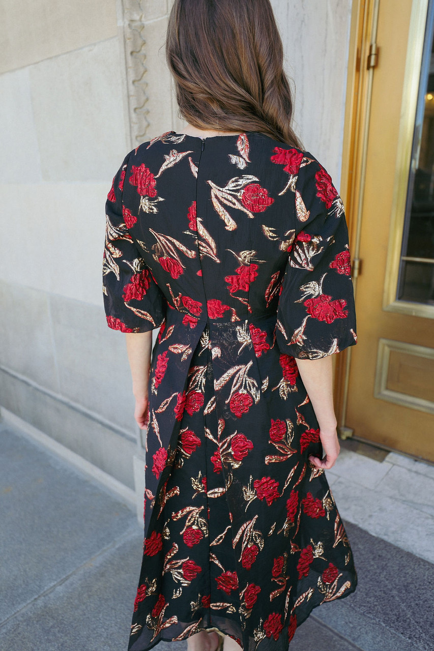 Midnight Rose Dress | Modest Dresses for Women