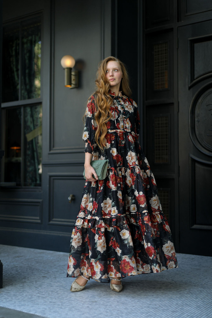 Winter Rosé Dress | Modest Dresses for Women 