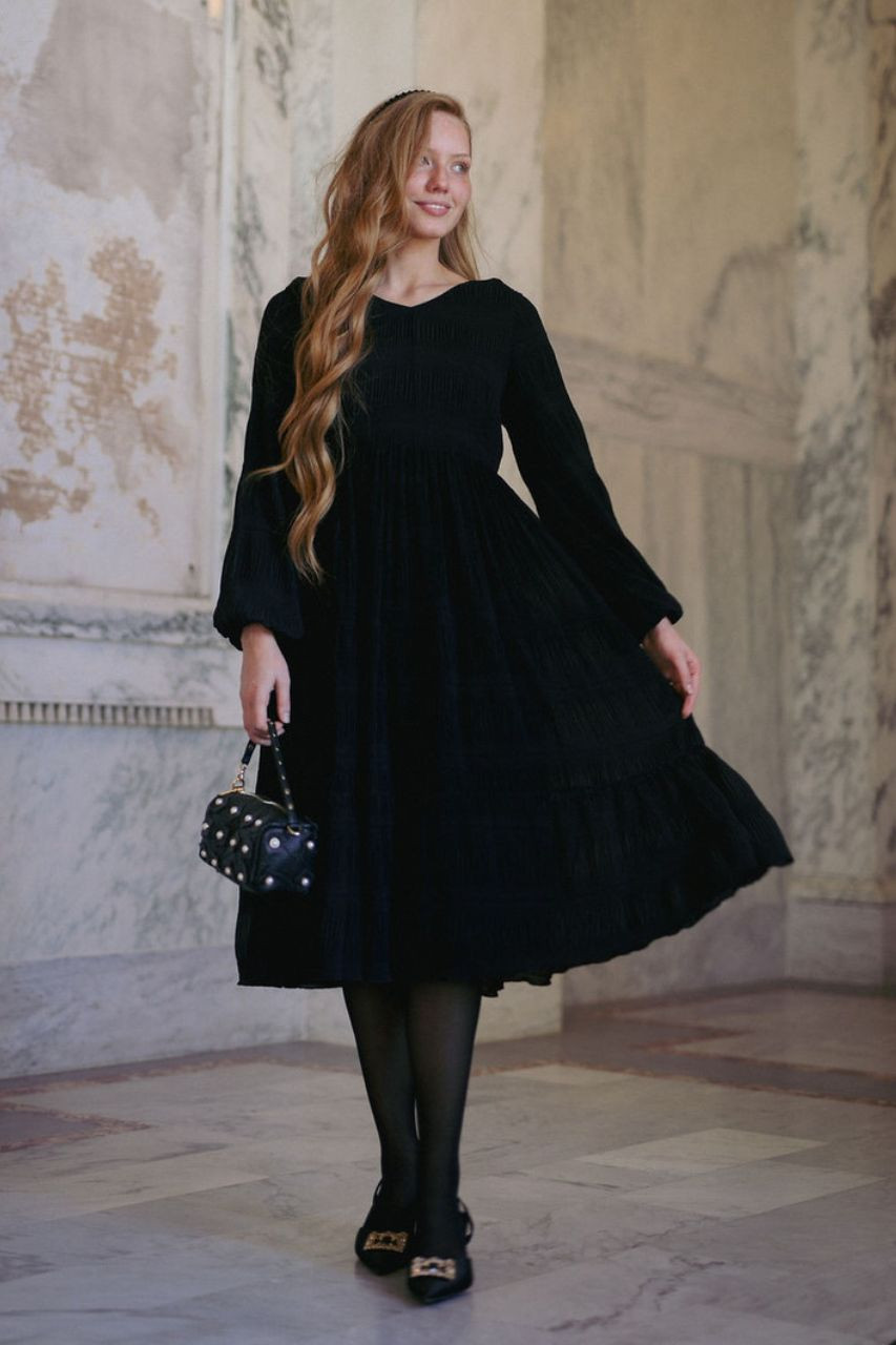 Just One Twirl Dress - Knee Length | Modest Dress for Women