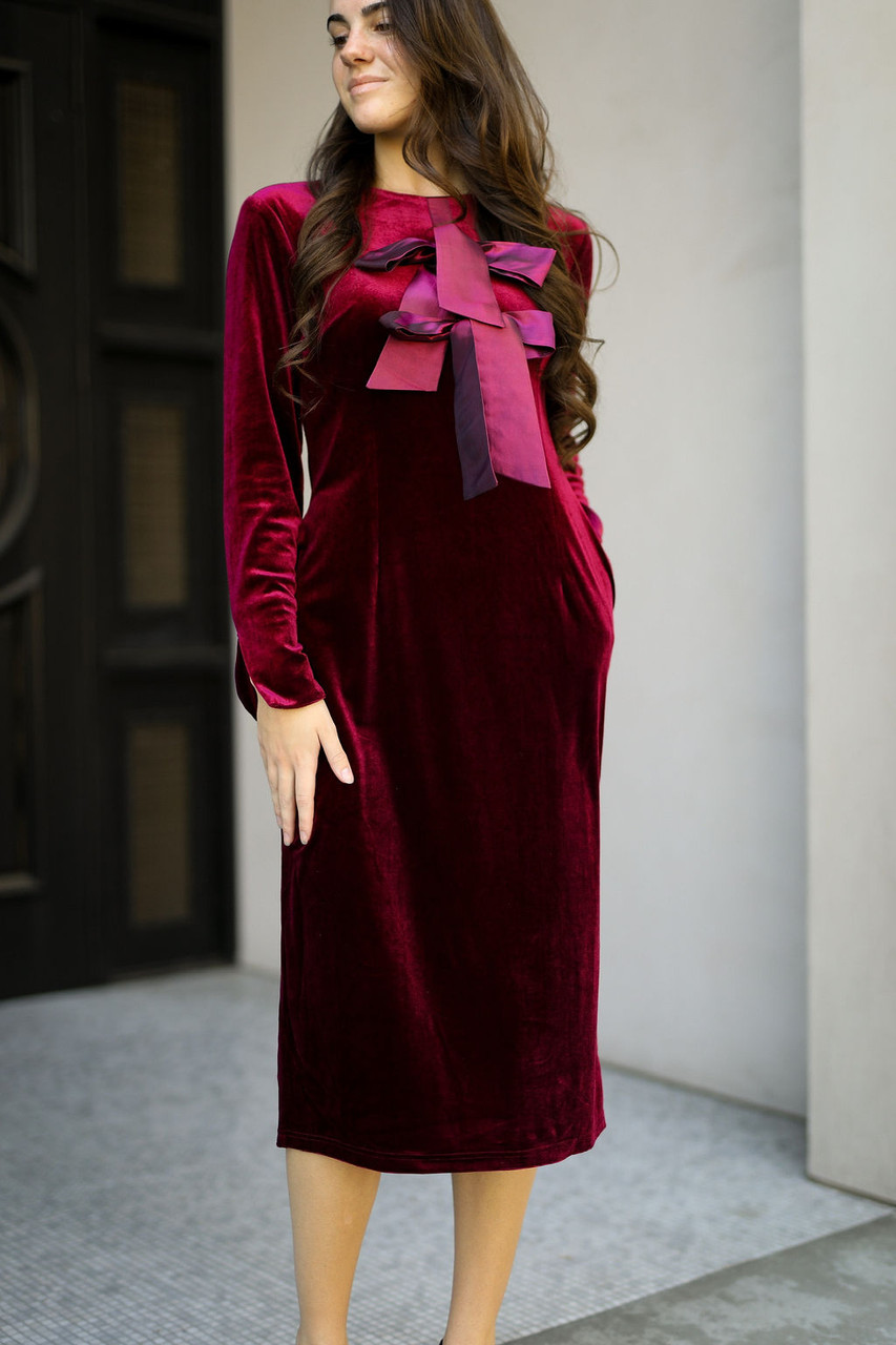 Bows & Bliss Dress | Modest Dresses for Women