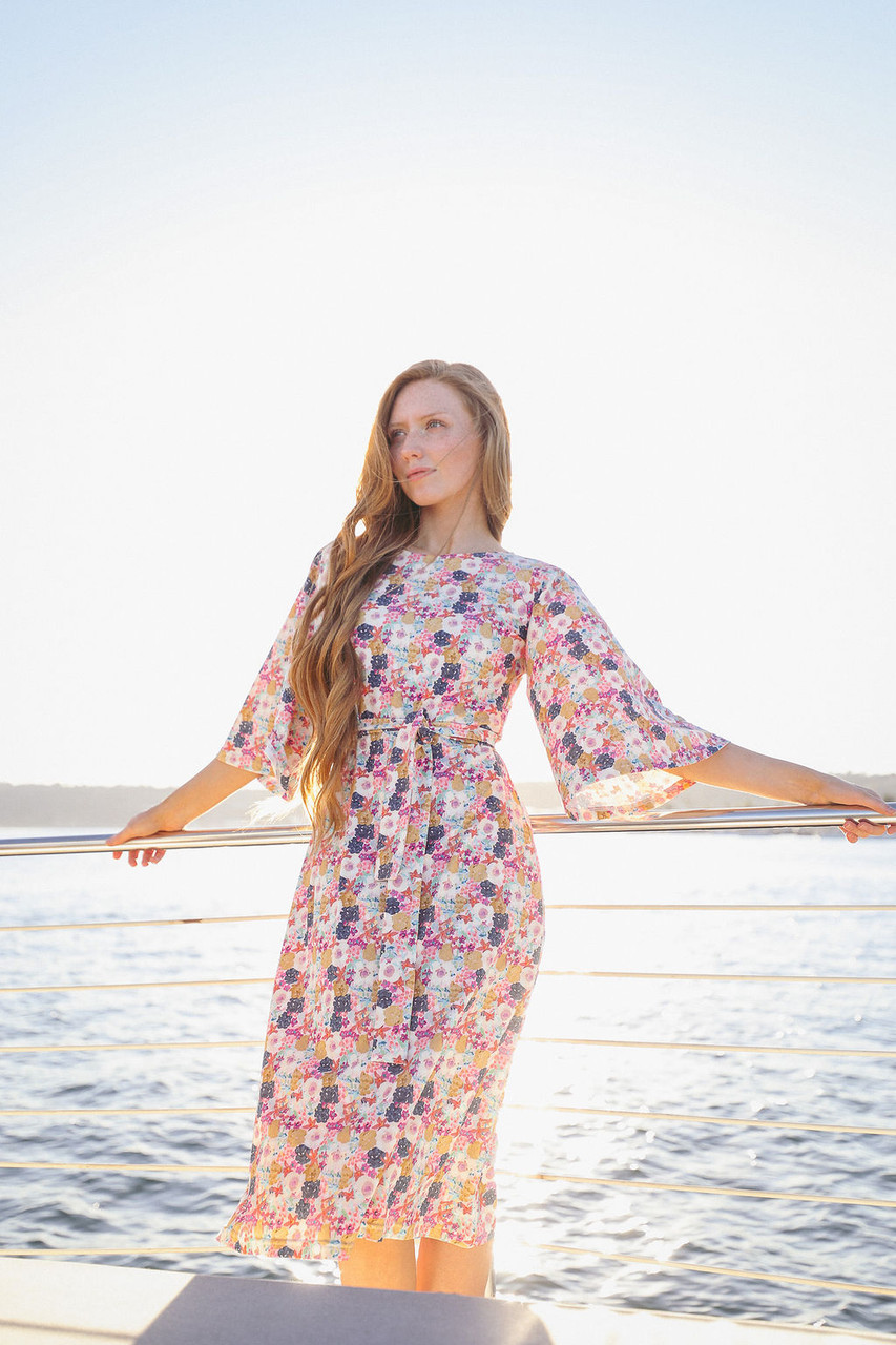 casual living swim dress Capri Garden Swim Dress