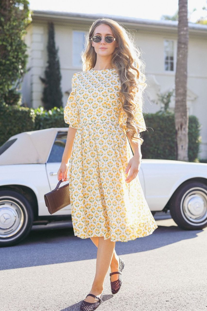 The Sunlit Petal Dress | Modest Dresses for Women