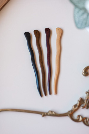Wood Hair Sticks