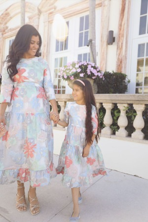 Waltzing in Watercolors Dress