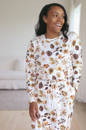 A Perfect Day Top - Autumn Florals