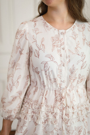 Off to Rosewood Dress