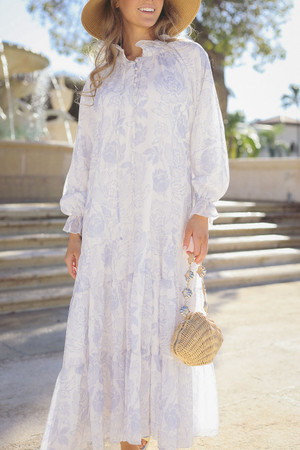 Where the Bluebirds Sing Dress