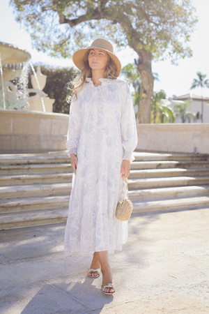 Where the Bluebirds Sing Dress