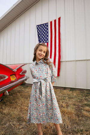 Frolicking Fields Dress for Girls