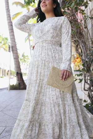 Twirling in Toile Dress