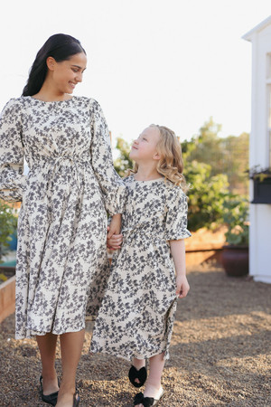 Let Love Blossom Dress for Girls