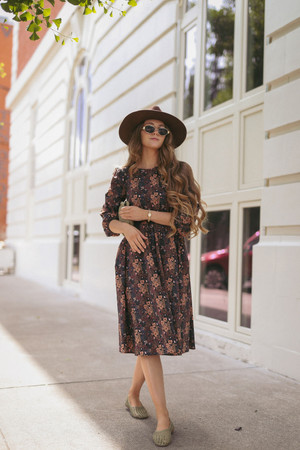 The Spiced Cider Dress