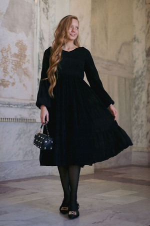 Just One Twirl Dress - Knee Length