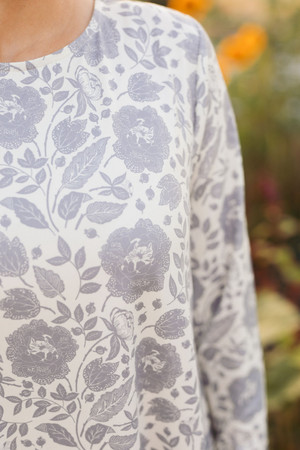 Your Favorite Dress - French Blue Floral