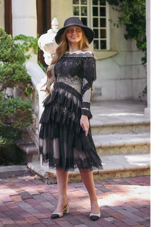 Symphony at Midnight Dress