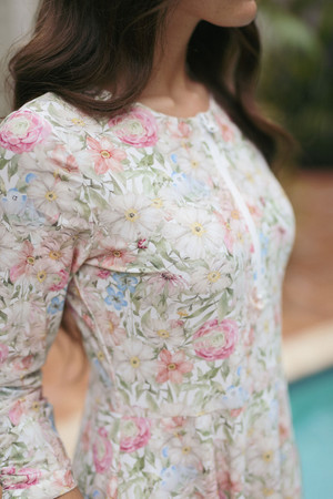 Poolside in Provence Swim Dress