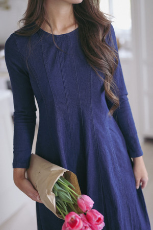 The Essential Denim Dress