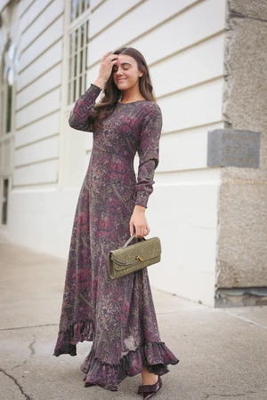 The Crimson Petal Dress