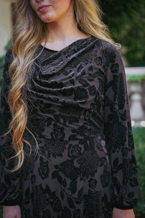 The Black Rose Dress