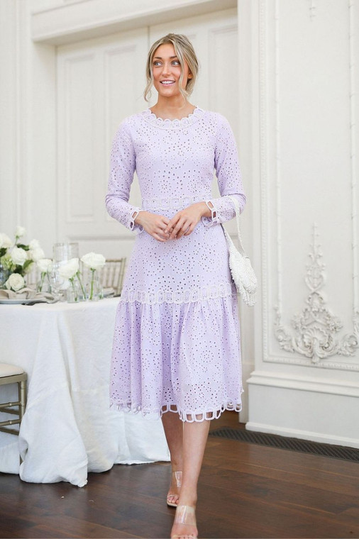 England in Spring Dress Blue X-Small