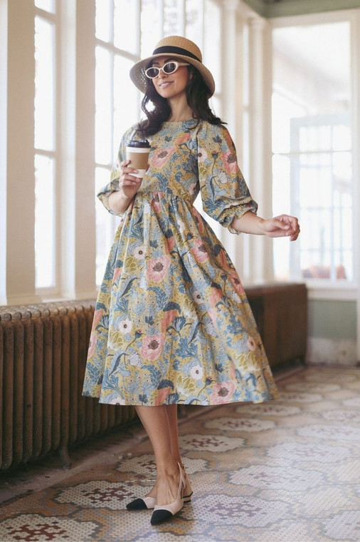 Hues of the Horizon Dress | Modest Dresses for Women