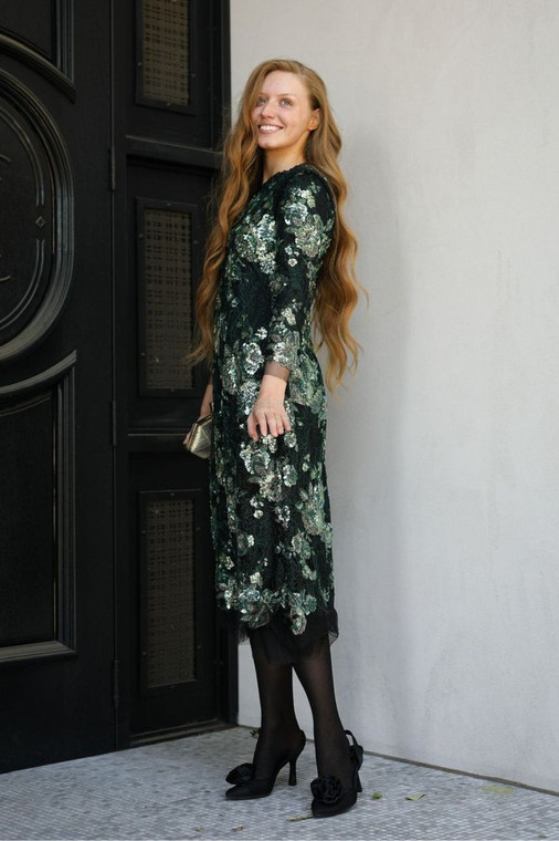 Enchanted Evergreens Dress | Modest Dresses for Women
