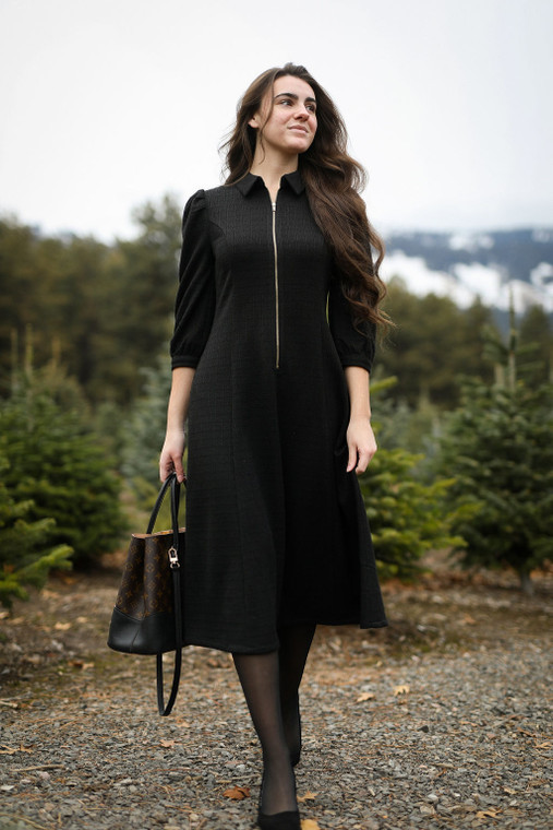 Noir Elegance Dress