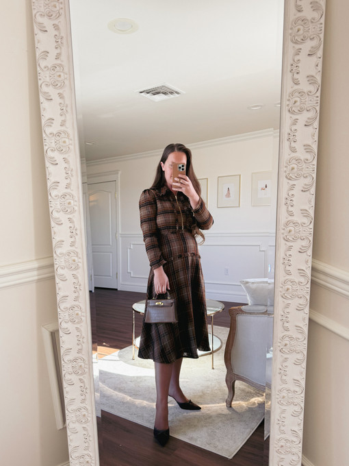 Ashen Plaid Dress | Modest Dresses for Women