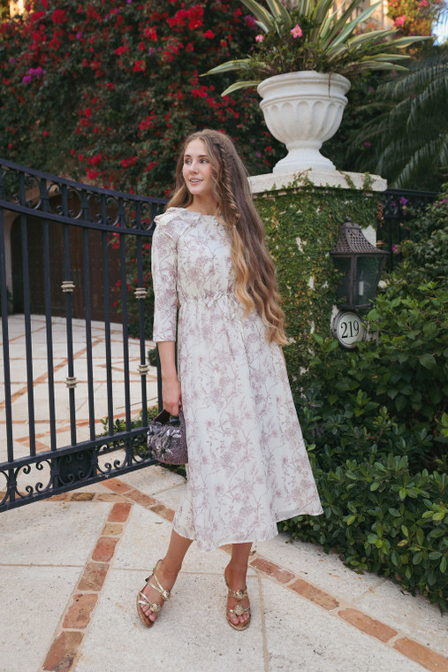 white christmas dresses Elizabeth Dress in Woodland Whimsy – Retrolicious