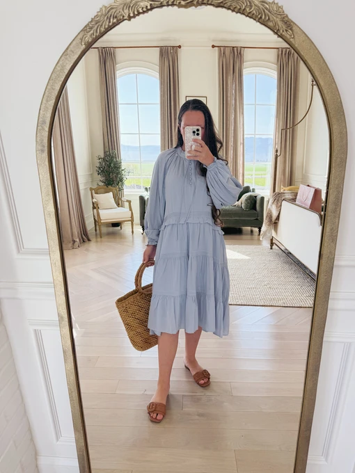 dreaming of wearing a blue dress Daylight Mini dress