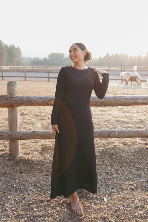 puff sleeve dress linen Gillian Brown/Butter Puff-Sleeve Dress | Dresses