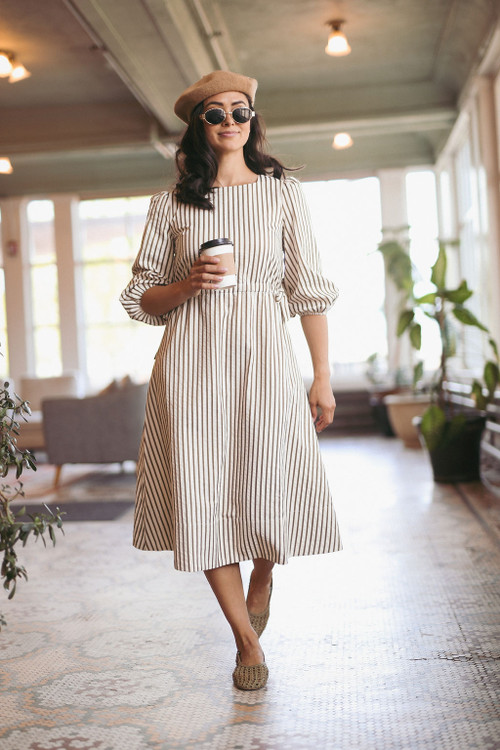 Chestnut Charm Dress | Modest Dresses for Women