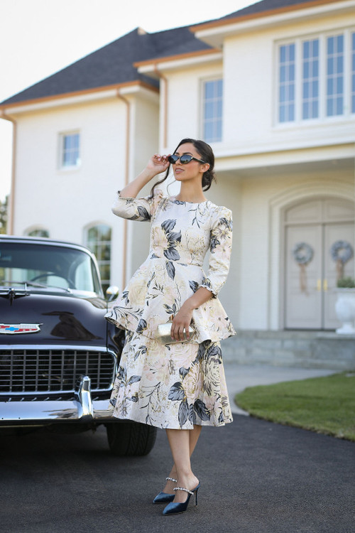 Watercolor Frost Dress